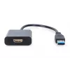 Adaptador DIGITUS USB 3.0 a HDMI entrada USB, salida HDMI, resolución hasta 1080p
