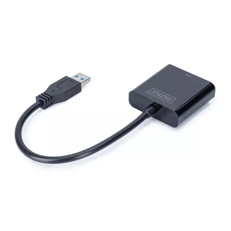 Adaptador DIGITUS USB 3.0 a HDMI entrada USB, salida HDMI, resolución hasta 1080p