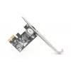Tarjeta de red Digitus Gigabit Ethernet PCI Express DN-10130-1 cableada 1000 Mbit/s negra