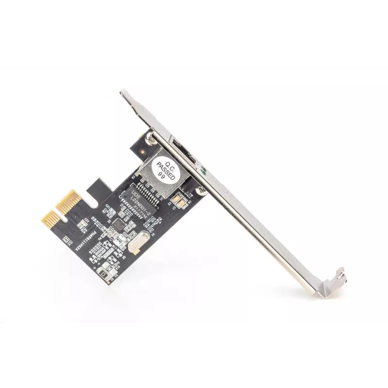 Tarjeta de red Digitus Gigabit Ethernet PCI Express DN-10130-1 cableada 1000 Mbit/s negra