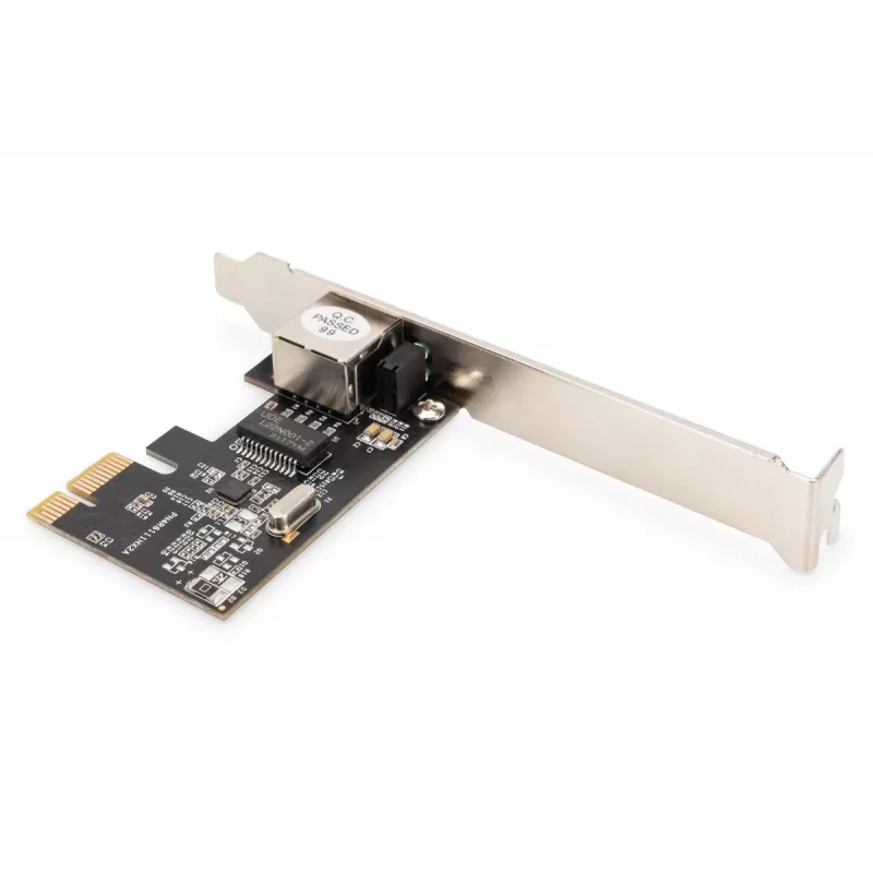 Tarjeta de red Digitus Gigabit Ethernet PCI Express DN-10130-1 cableada 1000 Mbit/s negra