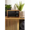 Radio portátil Adler AD 1184 con sintonizador digital DAB+/FM/AM, Bluetooth 5.0, 15W, SD/USB, despertador, negro/madera