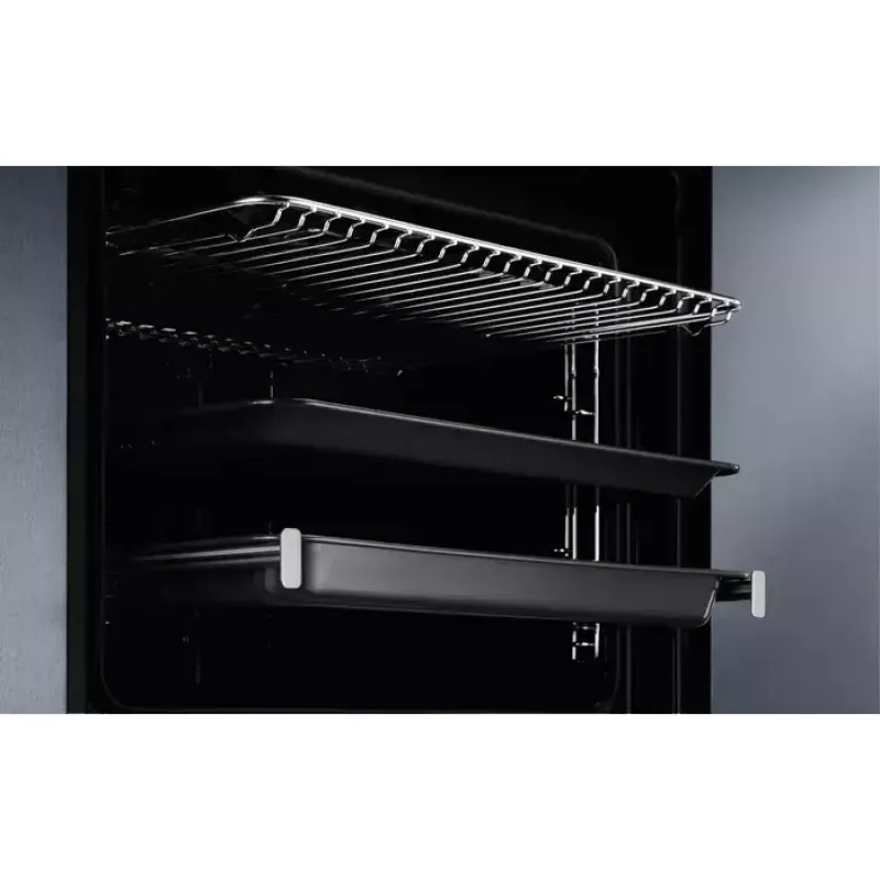 Horno eléctrico integrable Electrolux EOF5C50BZ, 65 L, limpieza catalítica, 8 programas, clase A, negro