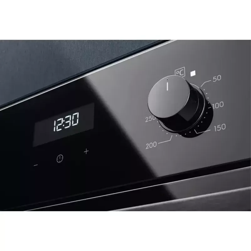 Horno eléctrico integrable Electrolux EOF5C50BZ, 65 L, limpieza catalítica, 8 programas, clase A, negro