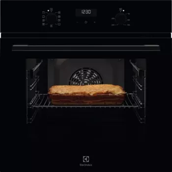 Horno eléctrico integrable Electrolux EOF5C50BZ, 65 L, limpieza catalítica, 8 programas, clase A, negro