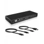 ICY BOX IB-DK2245AC cableado USB 3.2 Gen 1 (3.1 Gen 1) Type-C negro