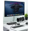 ICY BOX IB-DK2245AC cableado USB 3.2 Gen 1 (3.1 Gen 1) Type-C negro