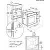 Electrolux EOF3H50BX 65 L acero inoxidable