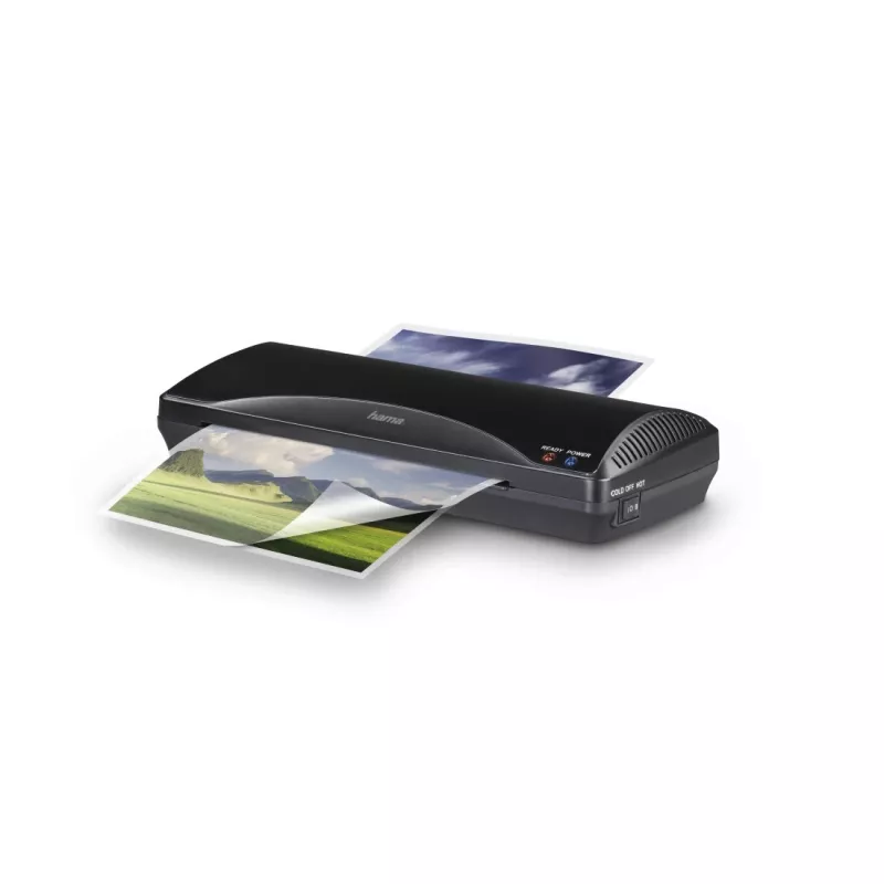 Plastificadora Hama 00050561 laminadora en frío/caliente 250 mm/min negra