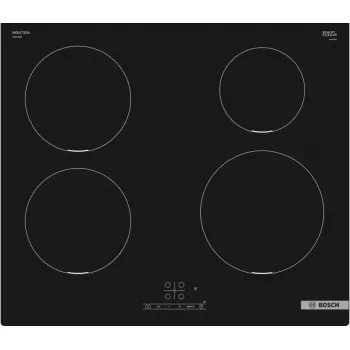 Placa de cocina Bosch PIE611BB5E negra integrable 60 cm placa de inducción por zonas 4 zona(s)