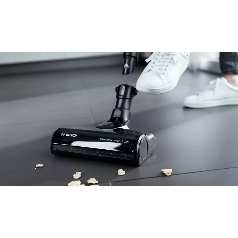 Bosch BBS712A Aspirador de batería / escoba eléctrica Aspirador de palo 2 en 1 Batería En seco Filtro higiénico Sin bolsa 0,3 L Grafito
