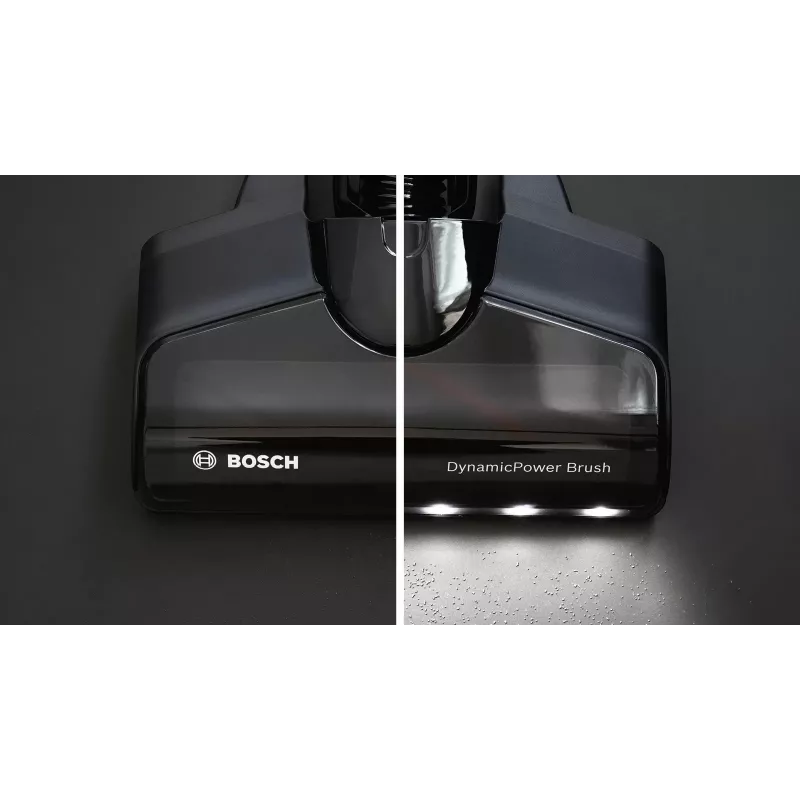 Bosch BBS712A Aspirador de batería / escoba eléctrica Aspirador de palo 2 en 1 Batería En seco Filtro higiénico Sin bolsa 0,3 L Grafito