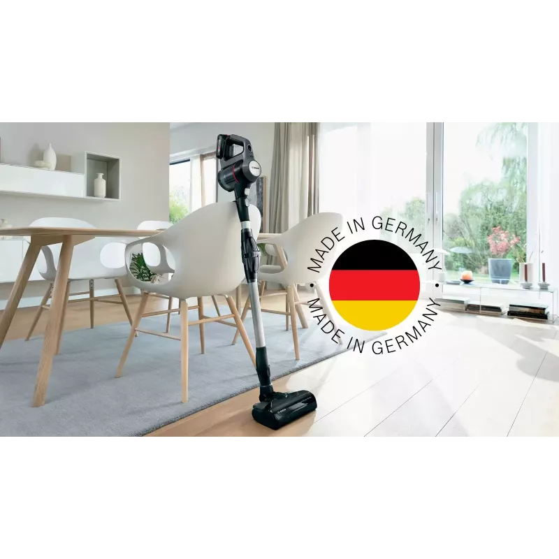Bosch BBS712A Aspirador de batería / escoba eléctrica Aspirador de palo 2 en 1 Batería En seco Filtro higiénico Sin bolsa 0,3 L Grafito