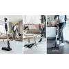 Bosch BBS712A Aspirador de batería / escoba eléctrica Aspirador de palo 2 en 1 Batería En seco Filtro higiénico Sin bolsa 0,3 L Grafito