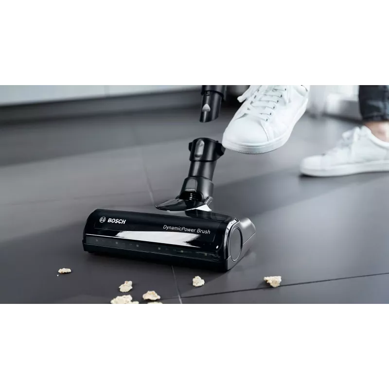 Bosch BBS712A Aspirador de batería / escoba eléctrica Aspirador de palo 2 en 1 Batería En seco Filtro higiénico Sin bolsa 0,3 L Grafito