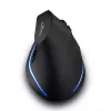 Ratón vertical inalámbrico MEDIA-TECH MT1123, negro, 2400 DPI, 5 botones, receptor RF-USB
