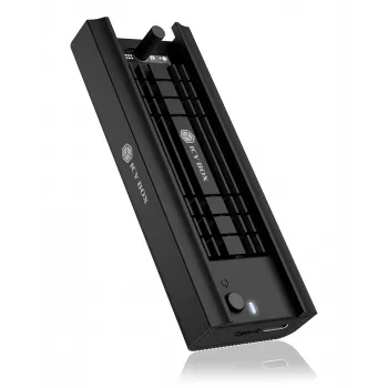 ICY BOX IB-180MC-C31 Carcasa SSD Negra M.2