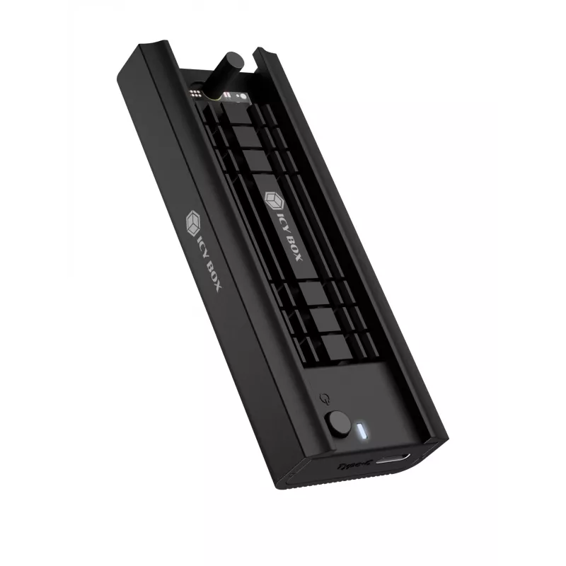 ICY BOX IB-180MC-C31 Carcasa SSD Negra M.2