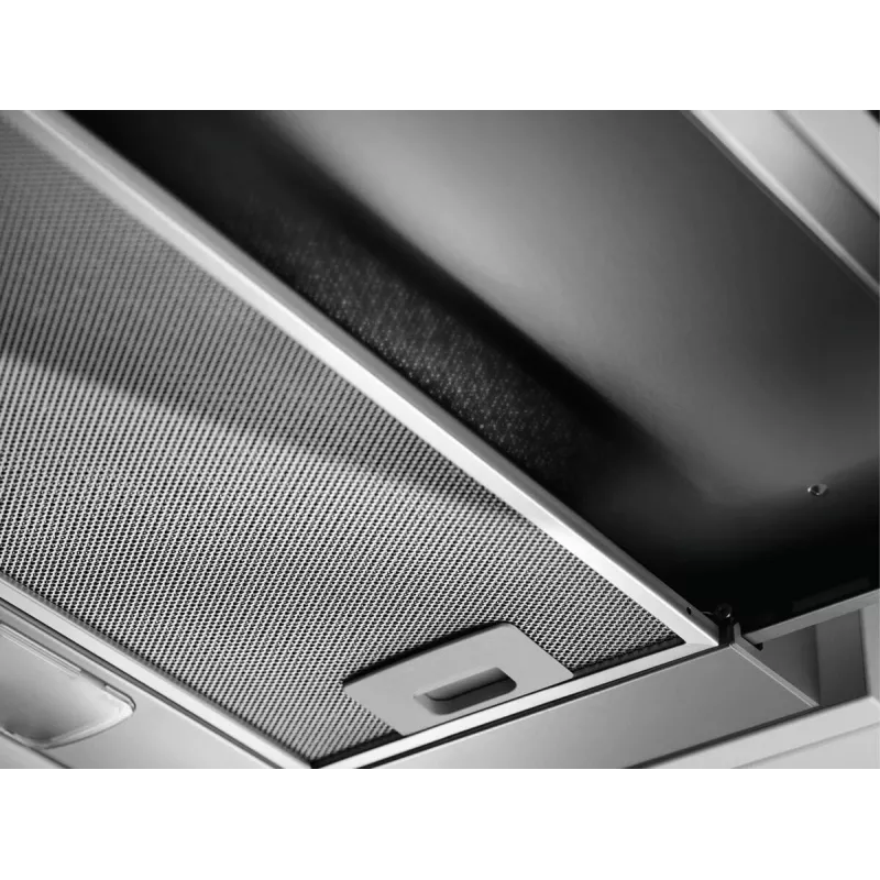Campana extractora semintegrada Electrolux LFP226S, 598 mm, 330 m³/h, filtro de grasa de aluminio, 3 velocidades