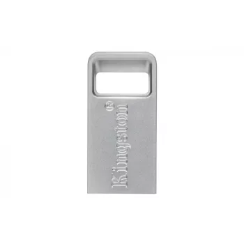 Kingston Technology DataTraveler 64GB Micro 200MB/s Metal USB 3.2 Gen 1