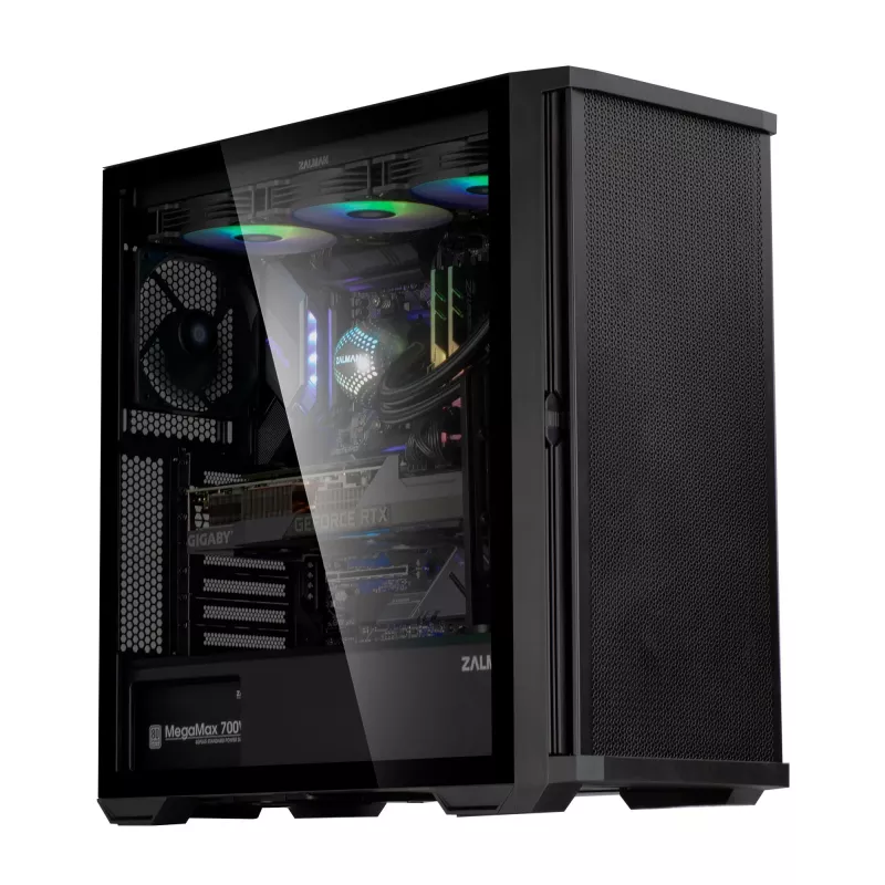 Caja de ordenador Zalman Z10 Midi-Tower negra