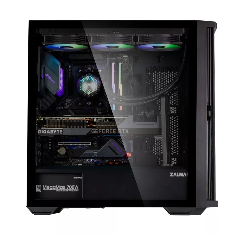Caja de ordenador Zalman Z10 Midi-Tower negra