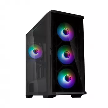Caja PC Zalman Z10 DUO Midi Tower negra