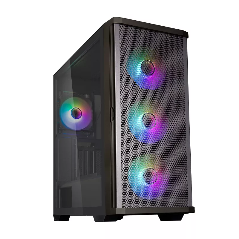 Caja PC Zalman Z10 DUO Midi Tower negra