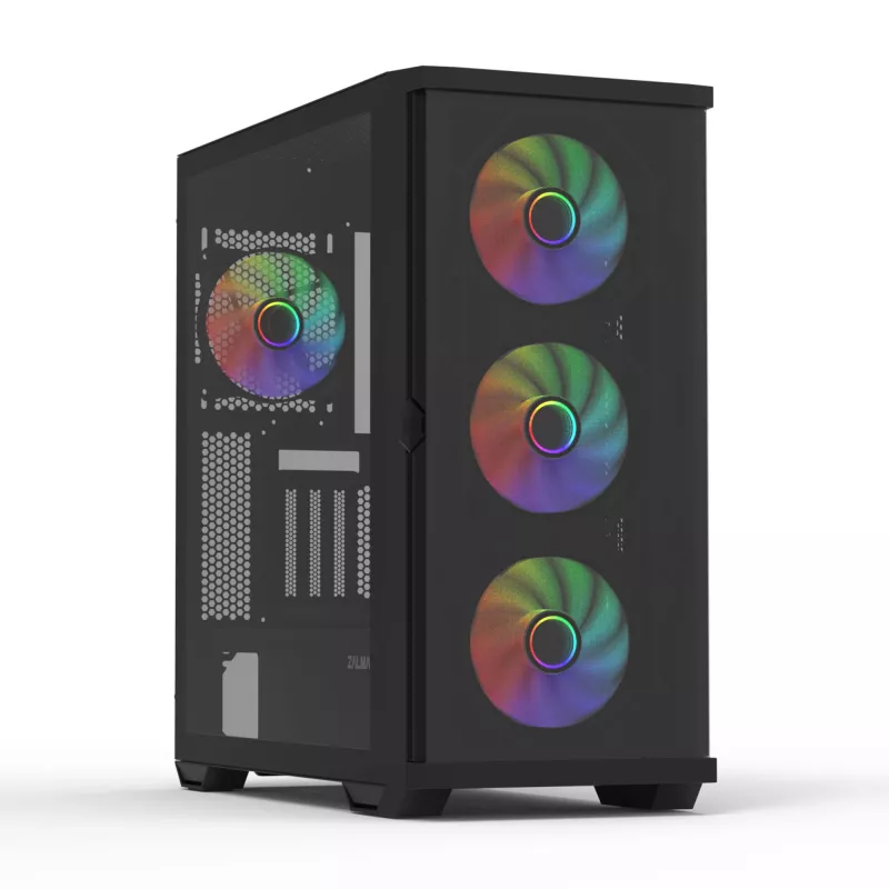 Caja PC Zalman Z10 DUO Midi Tower negra