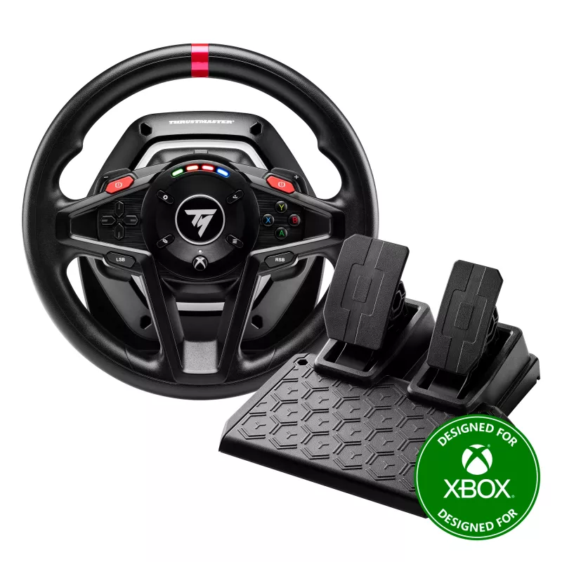 Thrustmaster T128 negro USB Volante + pedales analógico PC 4460184