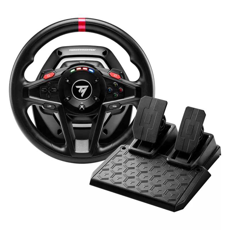 Thrustmaster T128 negro USB Volante + pedales analógico PC 4460184