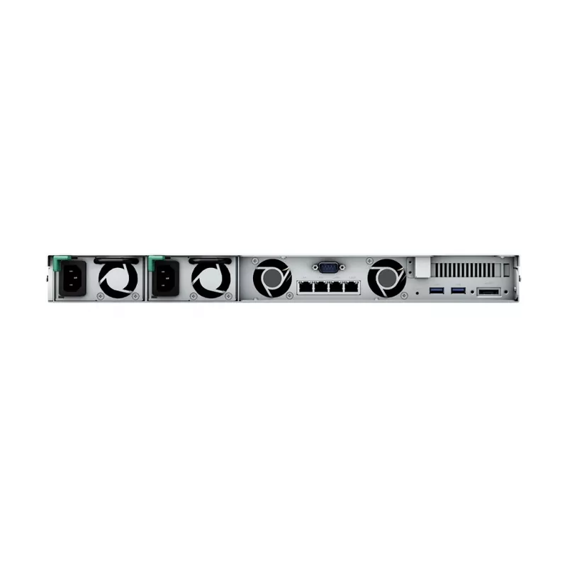 Servidor NAS Synology Rack Station RS822RP+ 1U 4 bahías Barebone con fuente de alimentación redundante