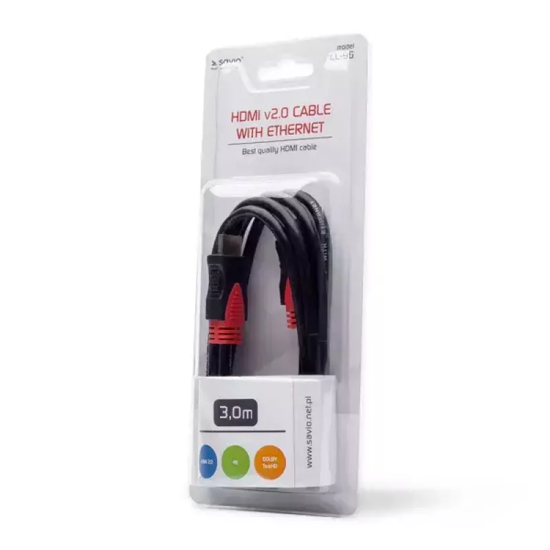 Cable HDMI Savio CL-96 3 m