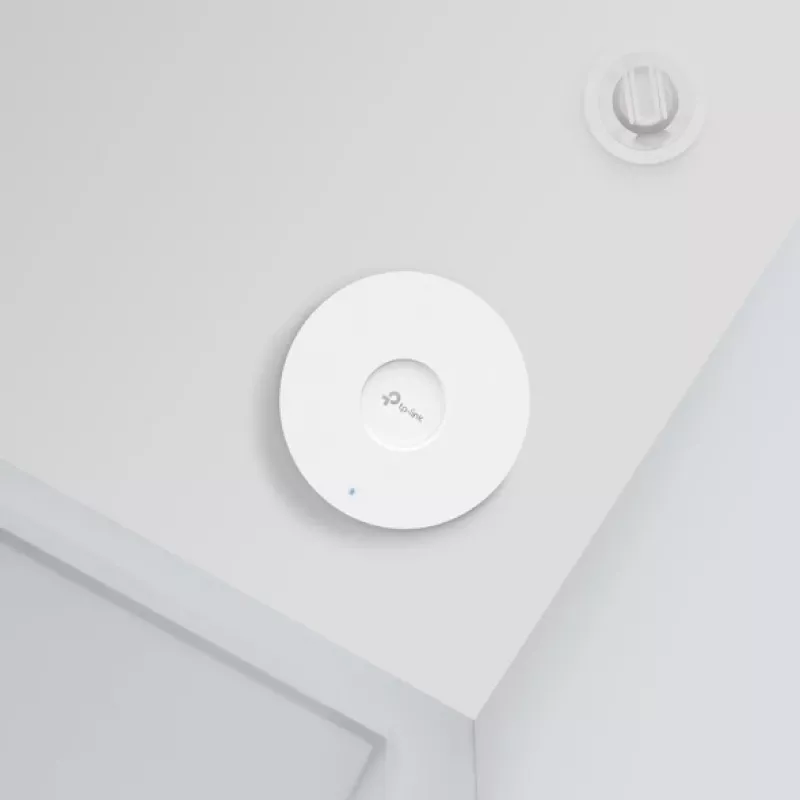 TP-Link Omada AX3000 Punto de acceso WiFi 6 de montaje en techo, 2,4 GHz, 5 GHz, 2976 Mbit/s, HTTPS, SNMP, SNMPv2, SNMPv3, SSH, WPA, WPA2, WPA3, 10/100/1000 Mbit/s