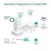 TP-Link Omada AX3000 Punto de acceso WiFi 6 de montaje en techo, 2,4 GHz, 5 GHz, 2976 Mbit/s, HTTPS, SNMP, SNMPv2, SNMPv3, SSH, WPA, WPA2, WPA3, 10/100/1000 Mbit/s