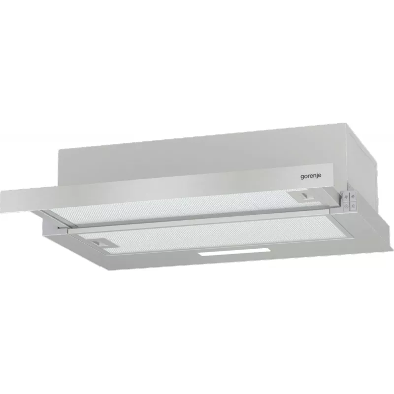 Campana extractora integrable Gorenje TH62E3X, filtro de aluminio, nivel de ruido: medio