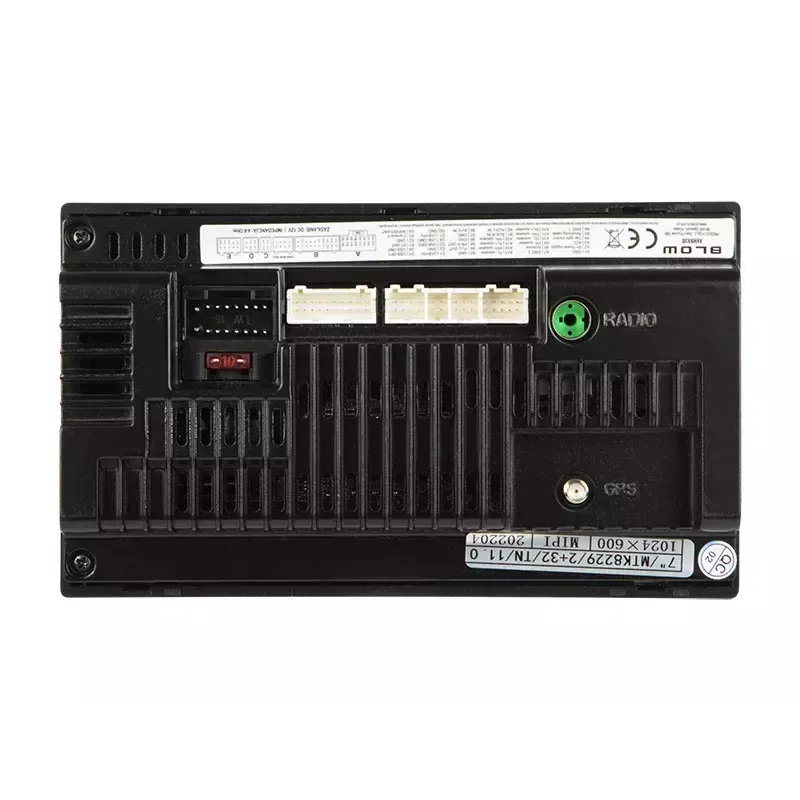 BLOW AVH-9930 autorradio 2DIN, pantalla táctil de 7", GPS, Android 11, Bluetooth, negro