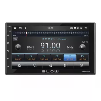 Reproductor multimedia para coche BLOW AVH-9930 negro 200 W Wi-Fi Bluetooth