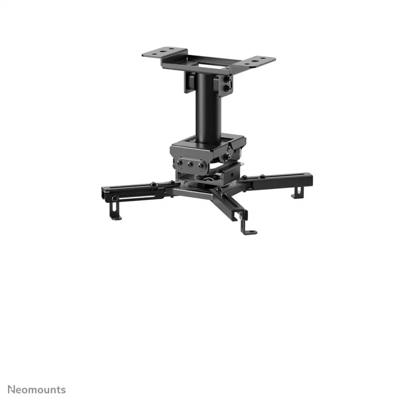 Soporte de techo para proyector Neomounts CL25-530BL1 - altura 25,5 cm - instalación sencilla - totalmente orientable