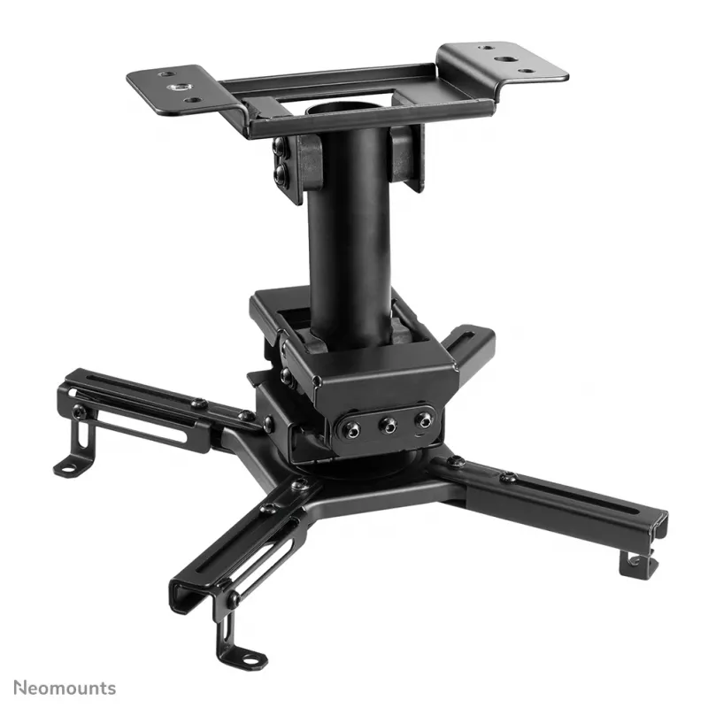 Soporte de techo para proyector Neomounts CL25-530BL1 - altura 25,5 cm - instalación sencilla - totalmente orientable