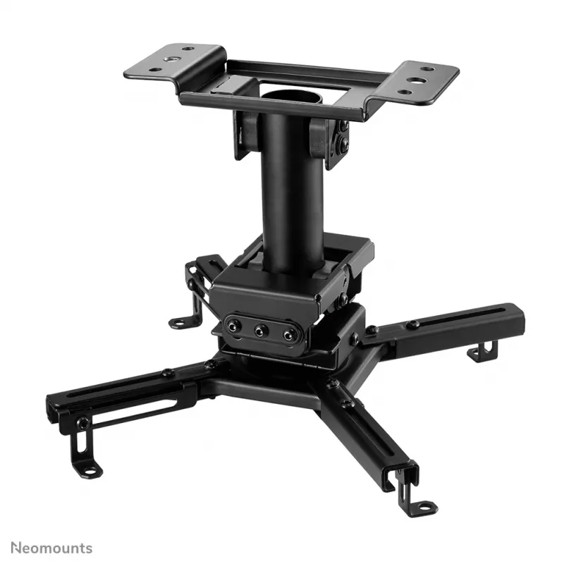 Soporte de techo para proyector Neomounts CL25-530BL1 - altura 25,5 cm - instalación sencilla - totalmente orientable
