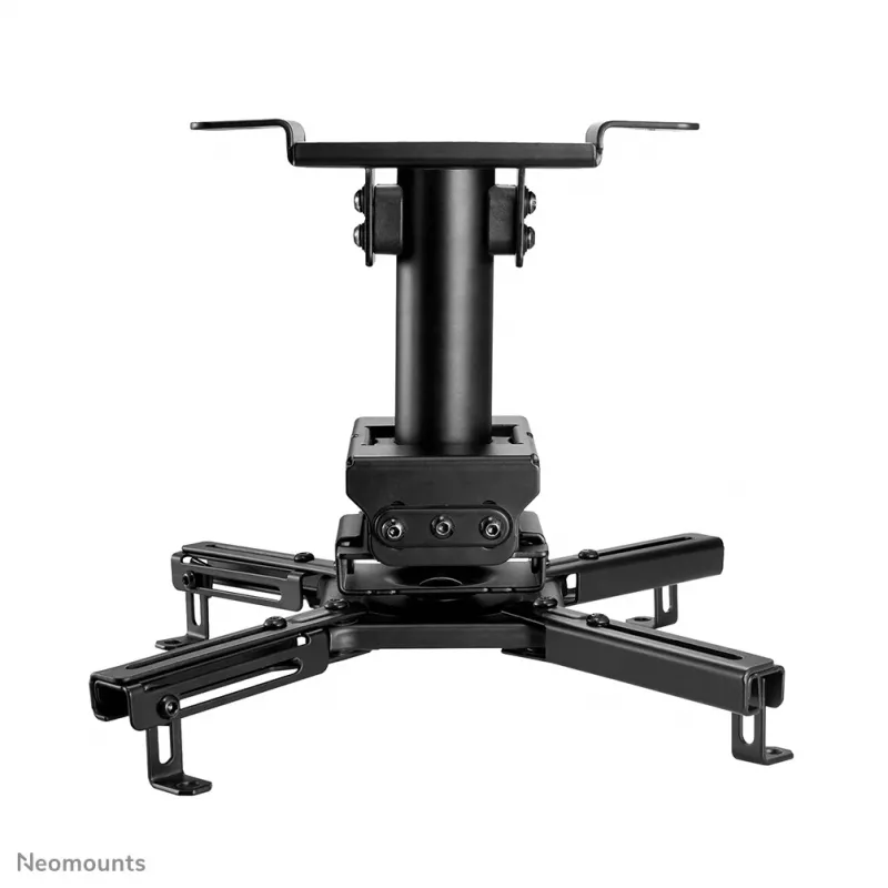 Soporte de techo para proyector Neomounts CL25-530BL1 - altura 25,5 cm - instalación sencilla - totalmente orientable