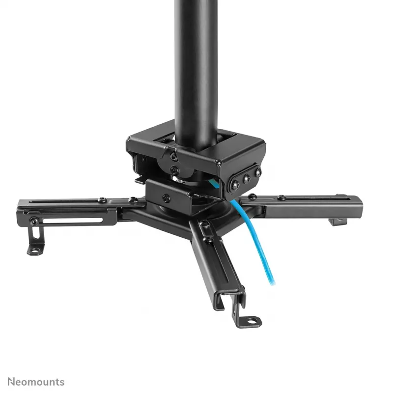 Soporte de techo para proyector Neomounts CL25-530BL1 - altura 25,5 cm - instalación sencilla - totalmente orientable