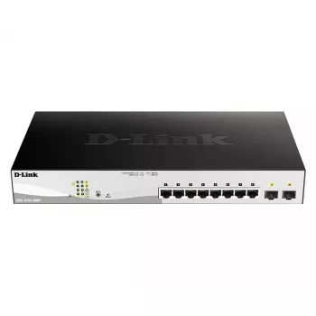 D-Link DGS-1210-52MP Switch gestionado L2 Gigabit Ethernet (10/100/1000) Power over Ethernet (PoE) negro, gris