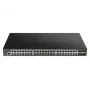 D-Link Switch gestionado Smart de 48 puertos Gigabit con 4 x 10G SFP+, 370 vatios
