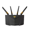 Router inalámbrico ASUS TUF Gaming AX3000 V2 Gigabit Ethernet de doble banda (2,4 GHz / 5 GHz) negro, naranja