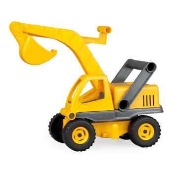 Excavadora Lena EcoActives 04211 plástico madera negro gris amarillo