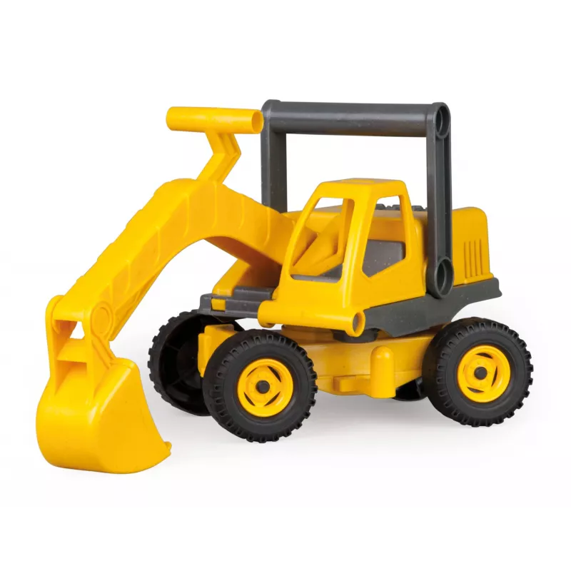 Excavadora Lena EcoActives 04211 plástico madera negro gris amarillo