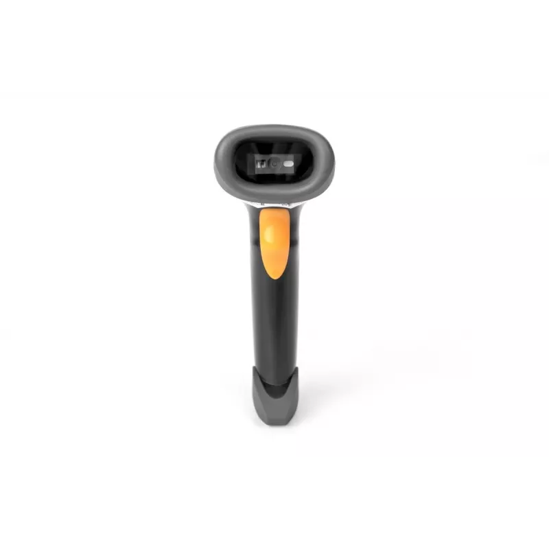 DIGITUS lector manual de códigos de barras 2D, códigos QR, cable USB-RJ45 de 2 m con soporte
