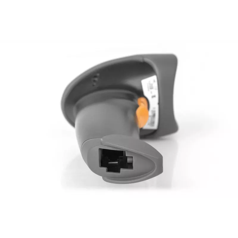 DIGITUS lector manual de códigos de barras 2D, códigos QR, cable USB-RJ45 de 2 m con soporte